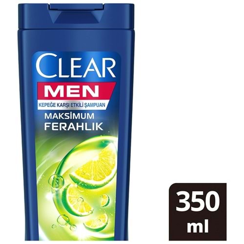 CLEAR MAN 350 ml MAKSİMUM FERAHLIK