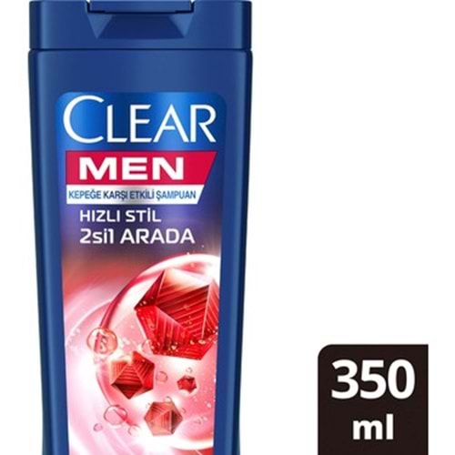 CLEAR MAN 350 ml HIZLI STİL 2+1